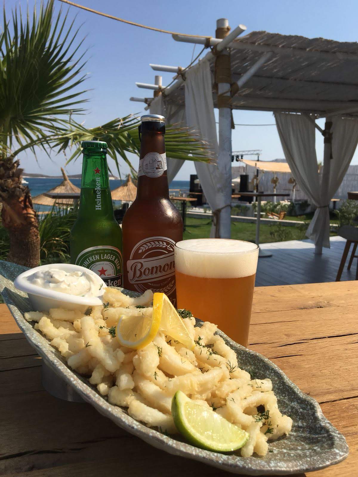 Beach Club · Kalamar tava