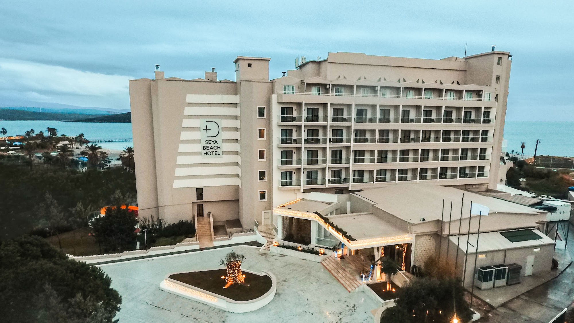 Akşam ışığında Seya Beach Resort